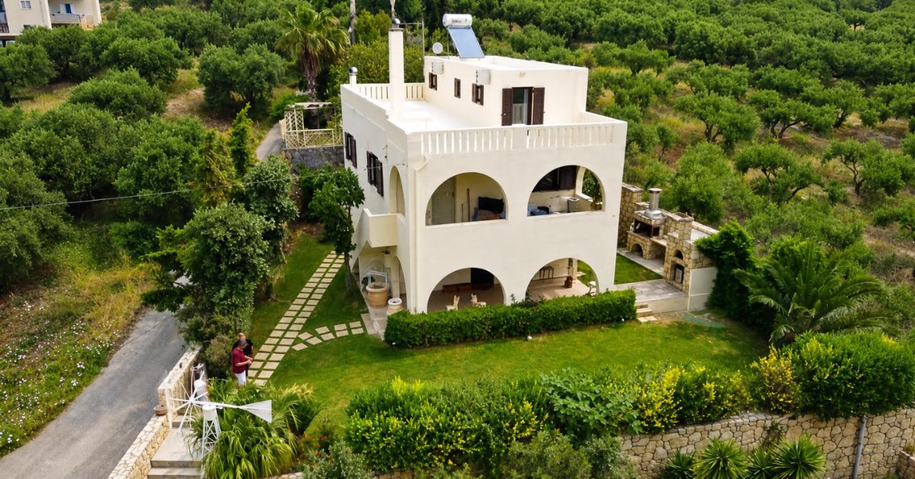 Kamares Green Villa with private pool at Archanes - Chambres d'hôtes Knosós