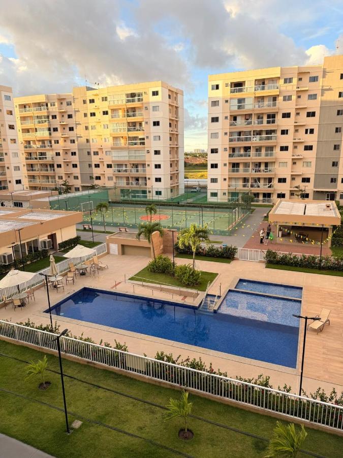 Apartamento Vista Real Aruana - 2 quartos com ar, tv smart, academia e piscina - Chambres d'hôtes Aracaju