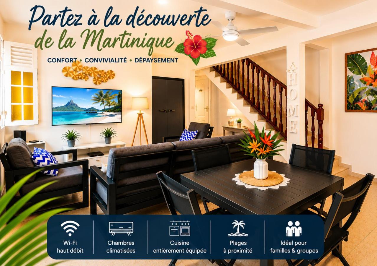 Villa Coralys - Plage - Cozy - Ferienwohnung Schoelcher