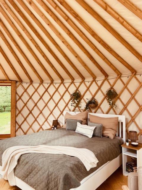 Glamping nad Meandry v jurtě - Ferienwohnung Chyňava