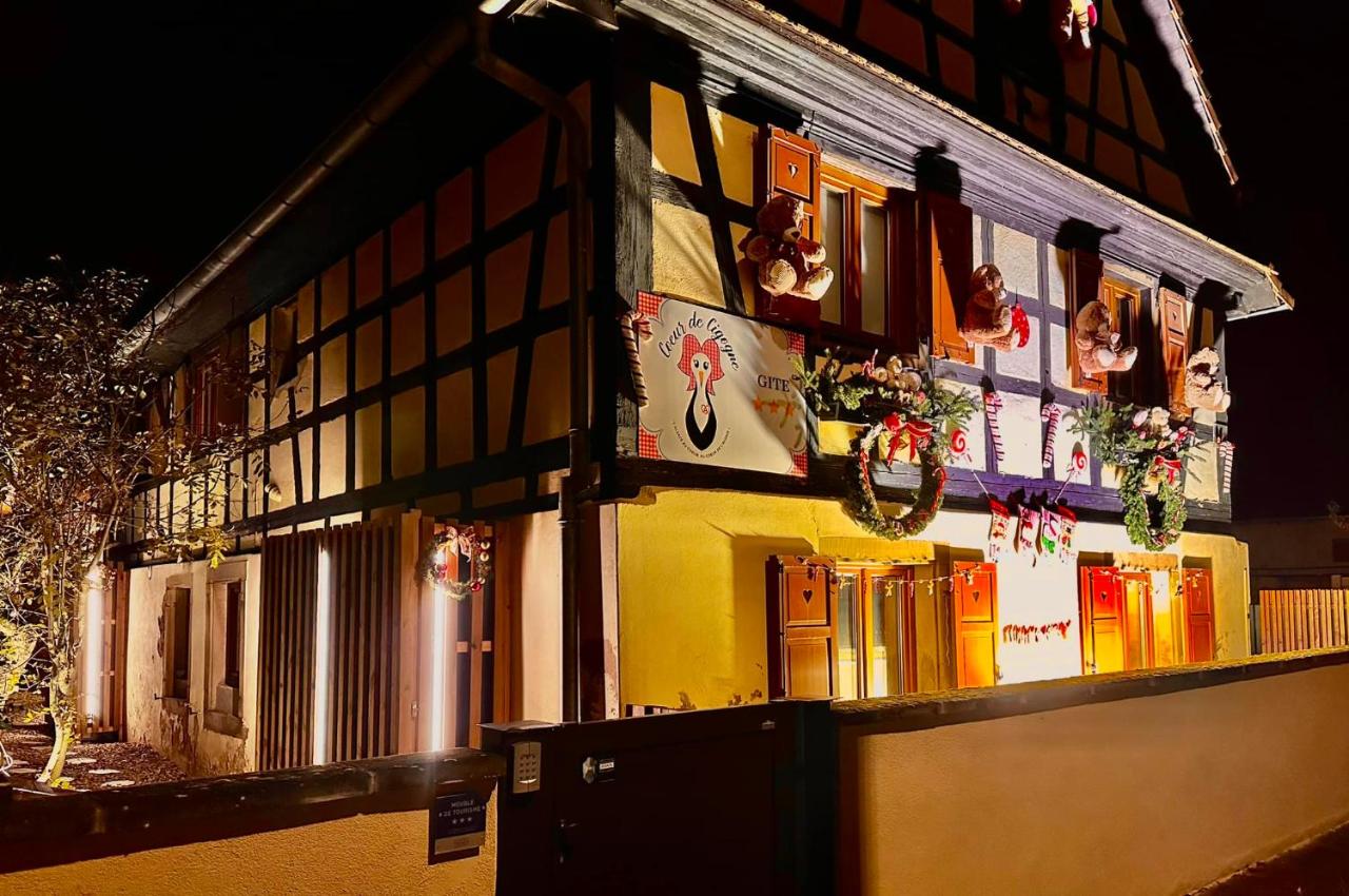 Gîte Coeur de Cigogne - Charme alsacien & Confort moderne - 15' Strasbourg Obernai - Chambres d'hôtes Hangenbieten