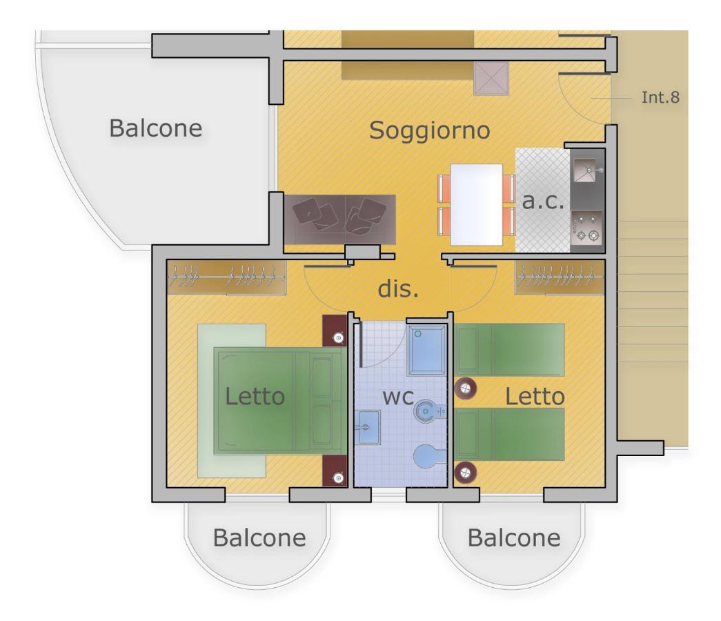 Appartement met 2 slaapkamers