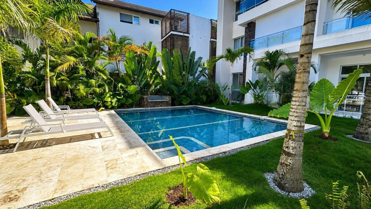 Modern 2BR Apartment w Pools & Full Power Generator, Near Punta Popy Beach - Ferienwohnung Las Terrenas
