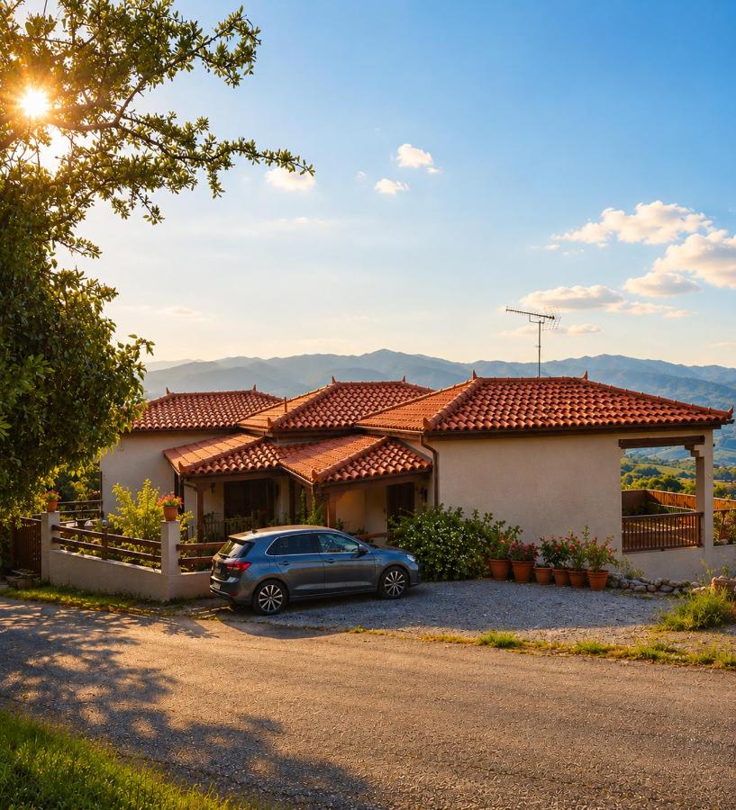 Bella Vista Apartments - Chambres d'hôtes Okhthonía