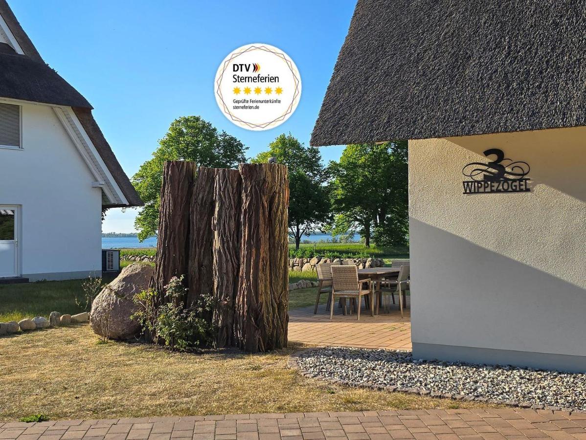 Wippezogel - Ferienhaus mit Sauna, Kamin und Meerblick - Ferienwohnung Pepelow