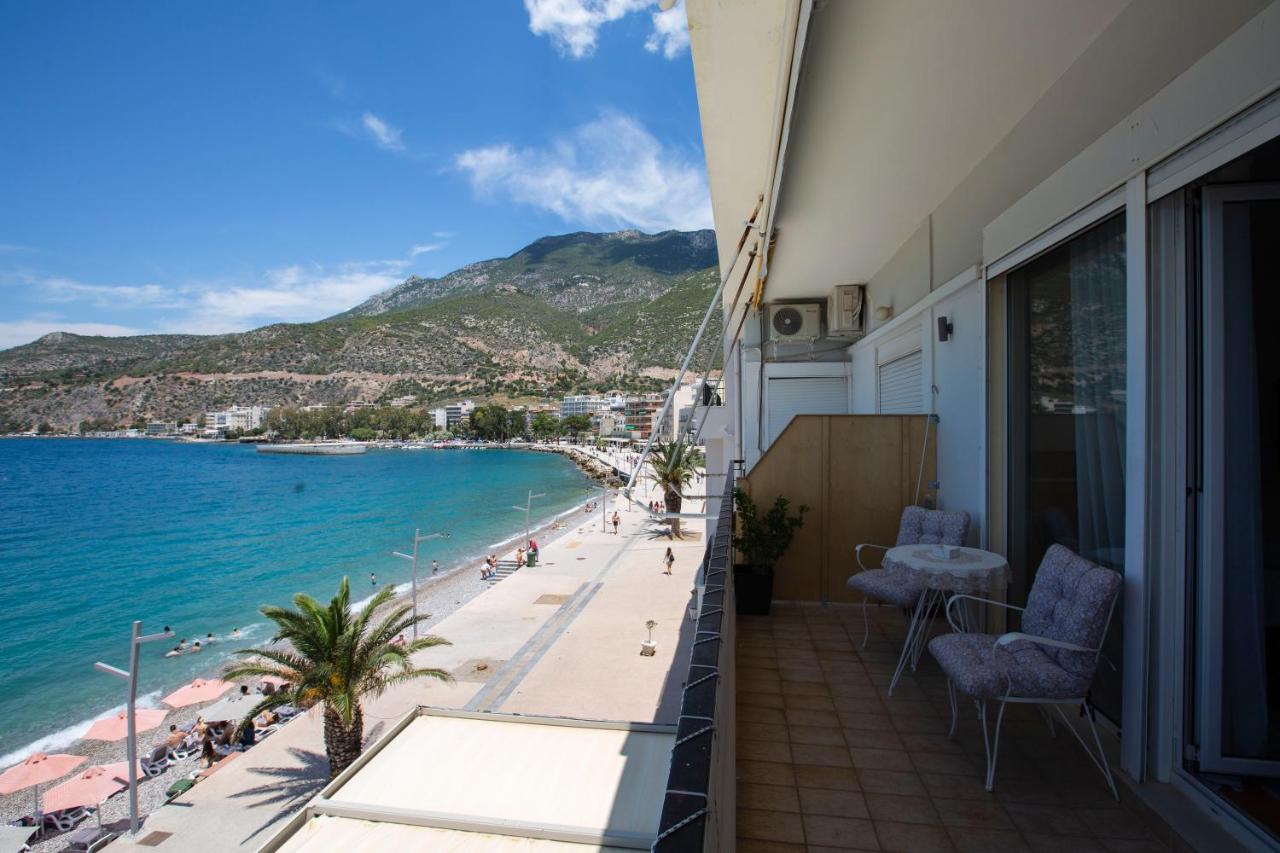Alkyone Seafront Loutraki Apartment - Ferienwohnung Loutráki