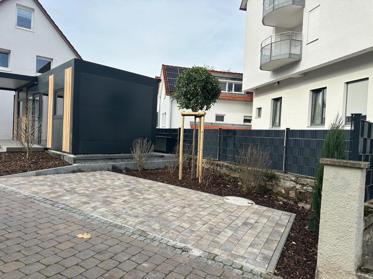 Modern designer apartment with a private terrace - Ferienwohnung Oedheim