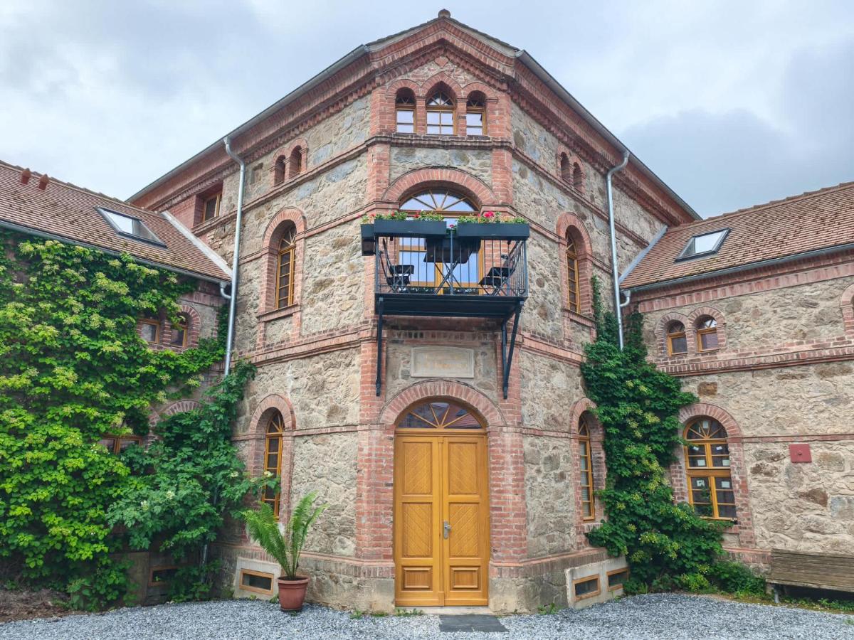 Große Galeriewohnung mit Whirlpool, Kamin & Fasssauna - Hexenburg bei Dresden - B&B Großharthau