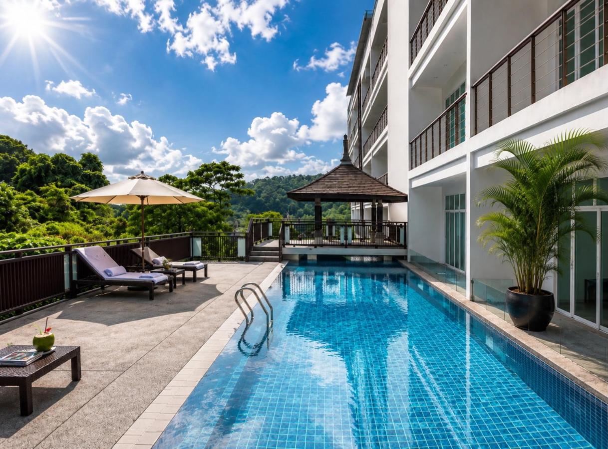 Suite Cascade 1BR Family Deluxe Kamala Falls - Ferienwohnung Kamala Beach