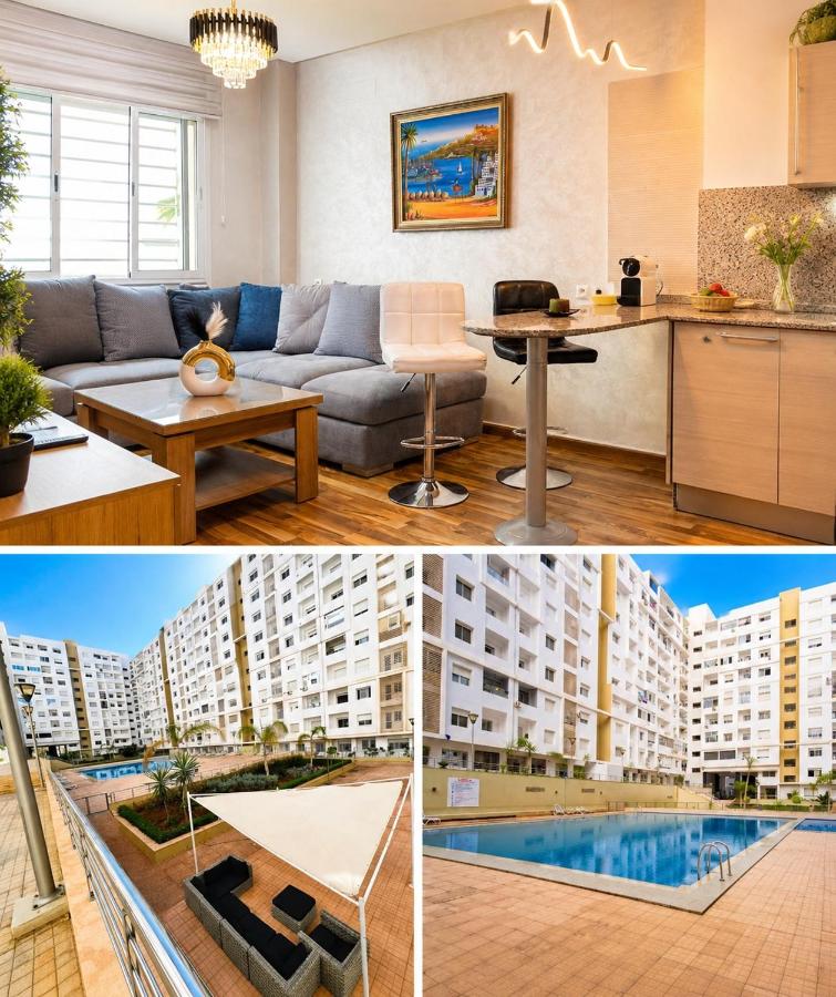 Poolside Apt, Close to Marina, Great Location - Ferienwohnung Agadir