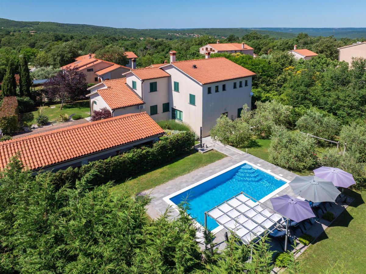 Holiday House OLIVE GROVE with pool and garden - B&B Labin