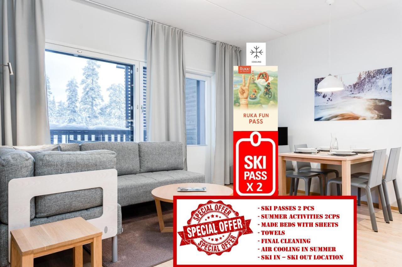 RukaHillChalet5 Ski In - Ski Out - SkiPass & Summer activities x2 - B&B Ruka
