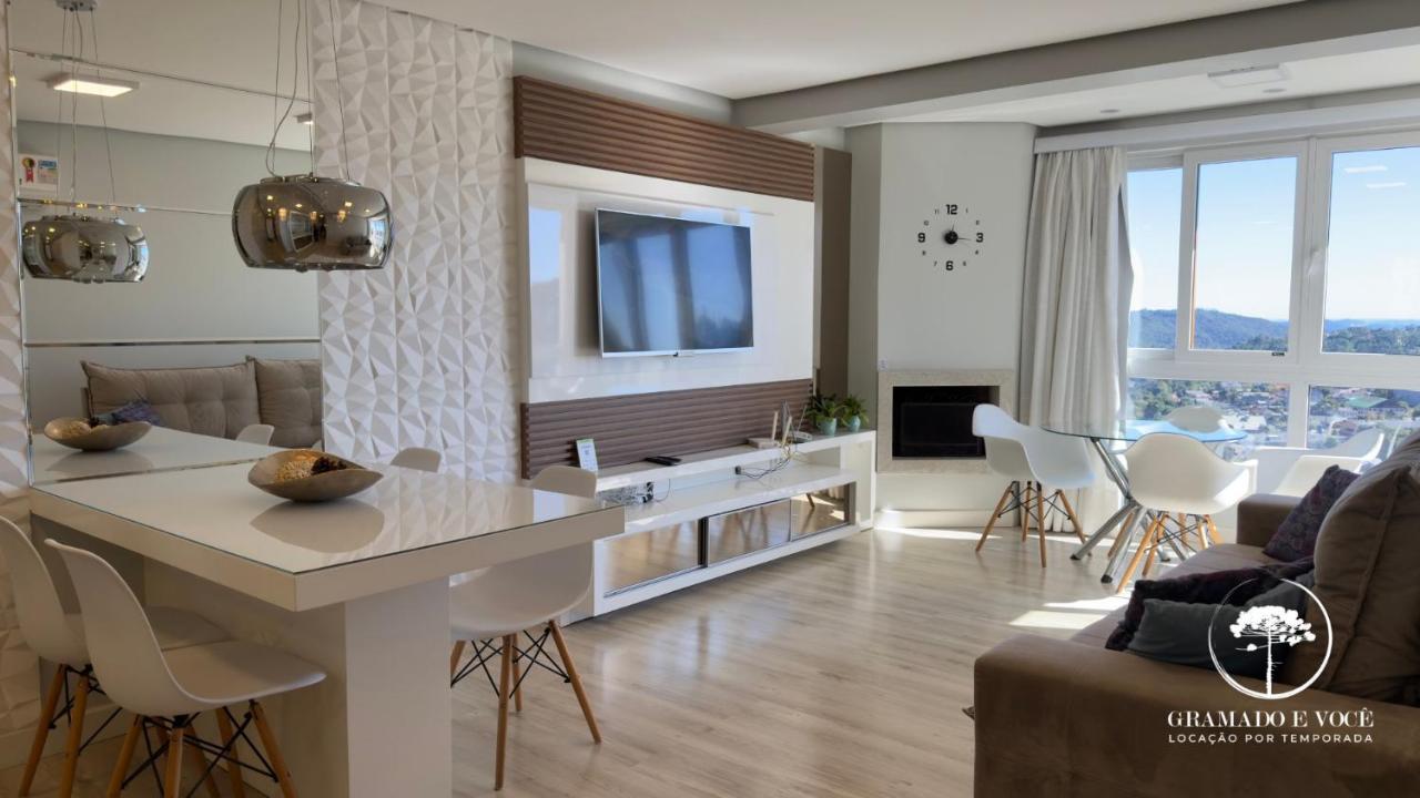 Apt Novo Moderno e Completo! 250 mt rua coberta no centro de Gramado! - B&B Gramado