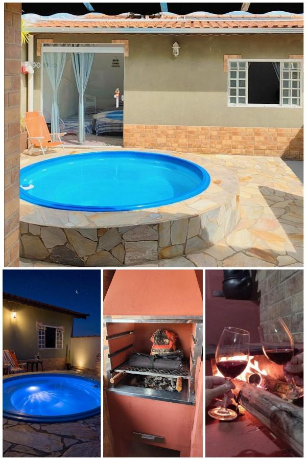 Casa Espaço Sara Piscina Privativa, Área Gourmet Churrasqueira e Fogão a Lenha à 5 min do Parque das Águas - B&B São Lourenço