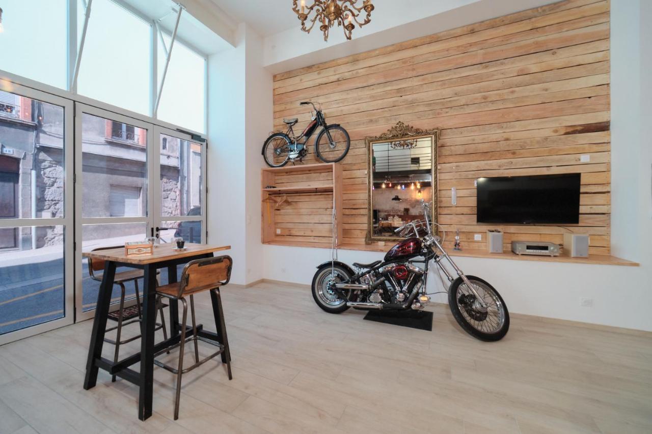 Immersive loft, 2 bedrooms, downtown, parking - B&B Annonay
