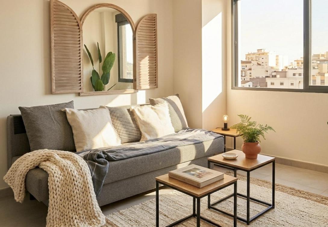 Ático Duplex nuevo con terraza Penthouse with Terrace con Aire Acondicionado Wifi Near parque Ribalta - B&B Castellón de la Plana