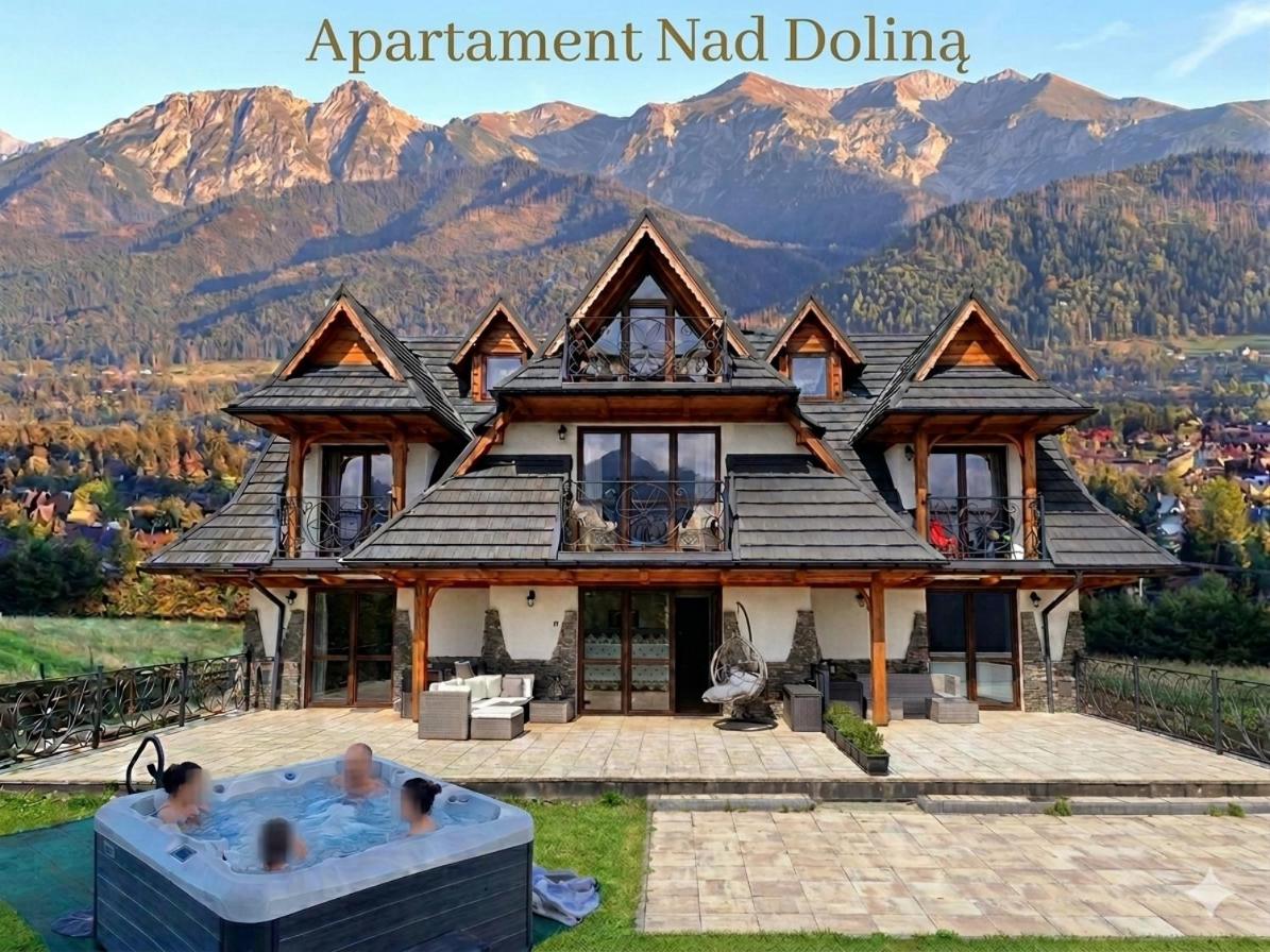 apartament Nad Doliną z tarasem i jacuzzi - B&B Kościelisko