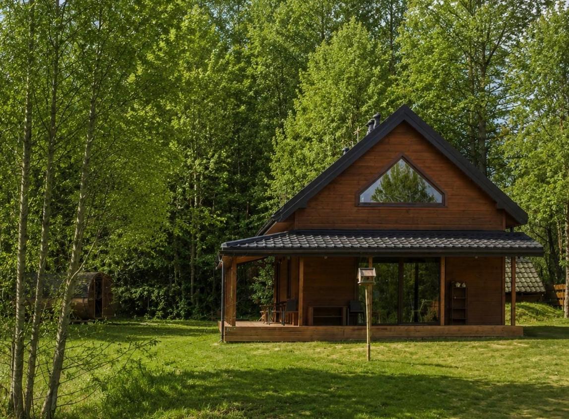 Dom przy Lesie z sauną - Chambres d'hôtes Augustów