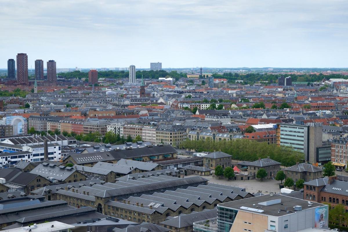 Central apartment with amazing view & free parking - Chambres d'hôtes Copenhague