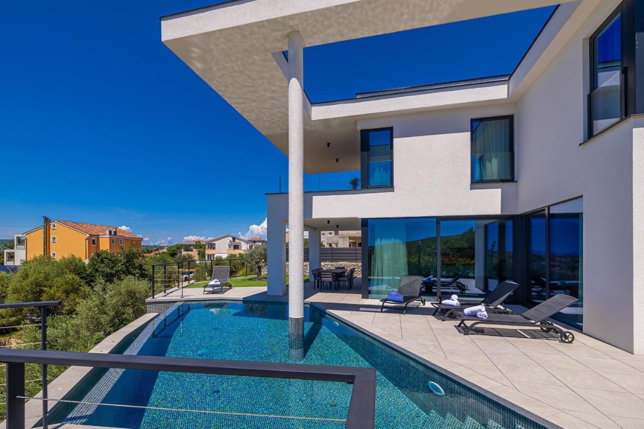 Luxury villa 45 with infinity pool - B&B Punat