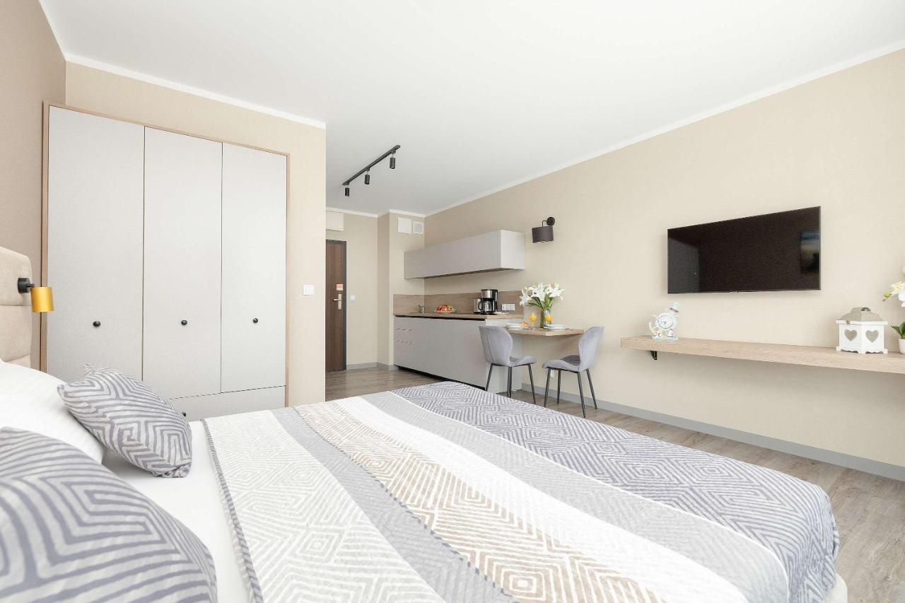 Modern Studio in Bel Mare Resort with Parking and Balcony by Noclegi Renters - B&B Międzyzdroje