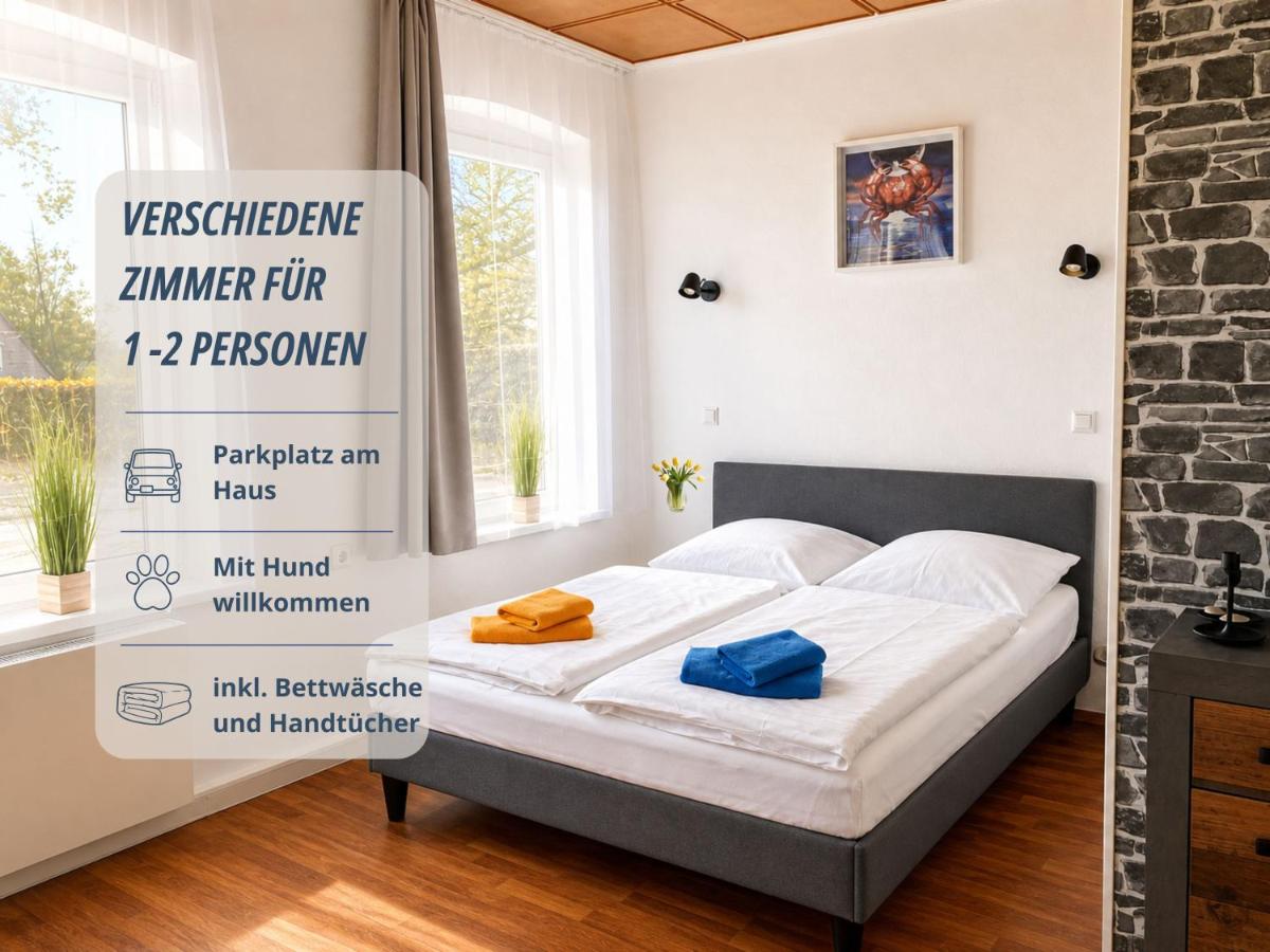 Zimmer ohne Küche Haus Krabbe für Kurzaufenthalt und Geschäftsreise, zwischen Bremerhaven und Cuxhaven - Chambres d'hôtes Wremen