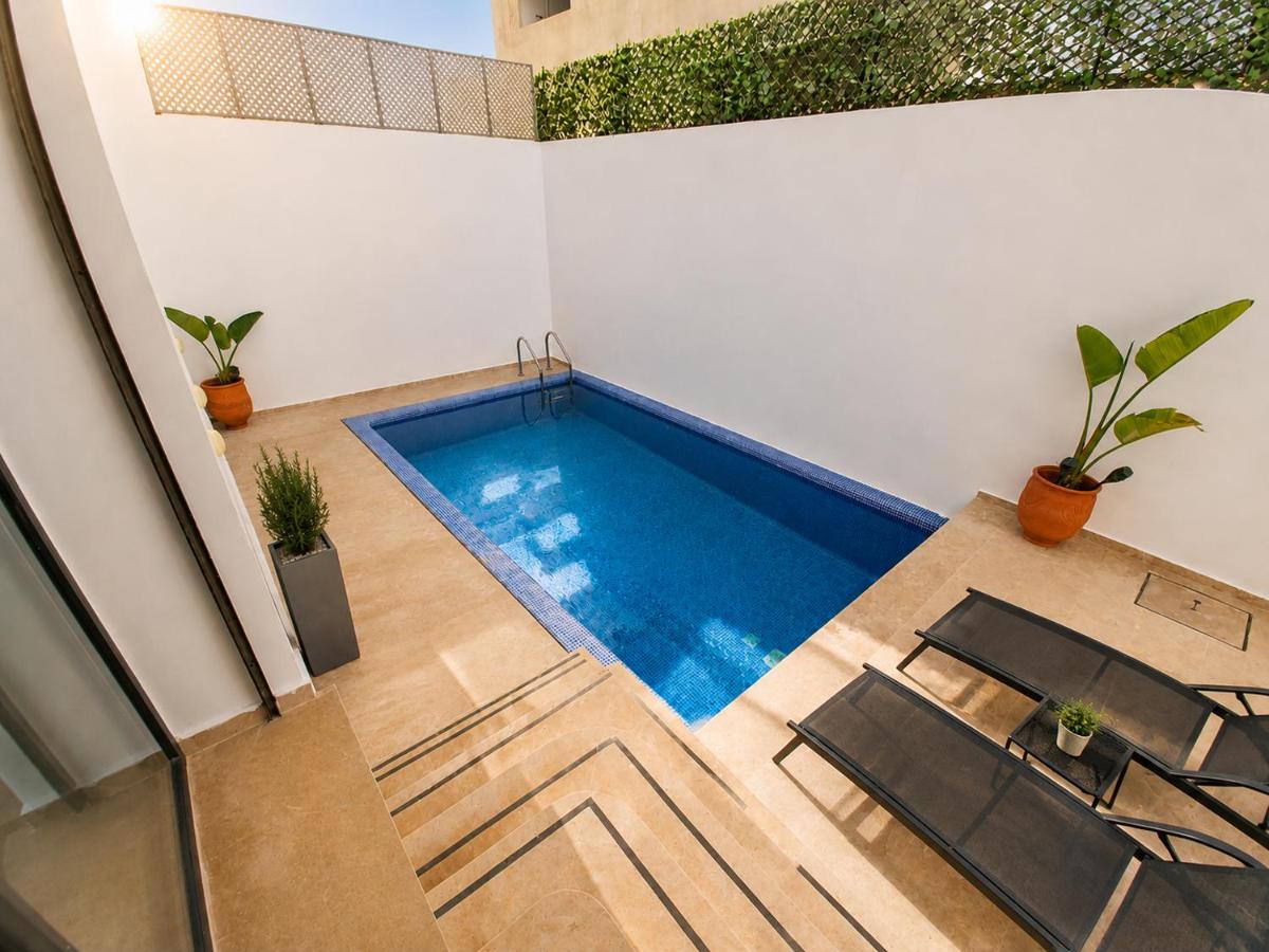 Villa calme proximité plage piscine privée Bouznika - Chambres d'hôtes Benslimane