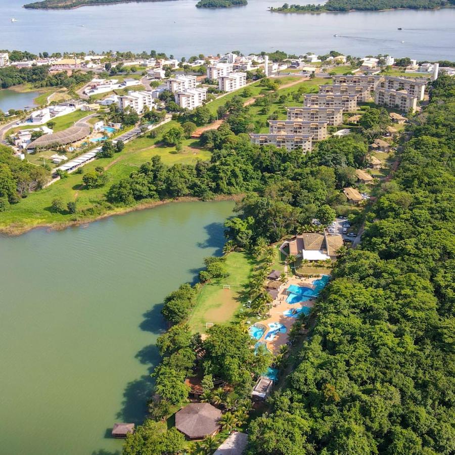 Flat 1 Quarto no Aldeia do Lago Próximo ao Lago Corumbá - B&B Caldas Novas