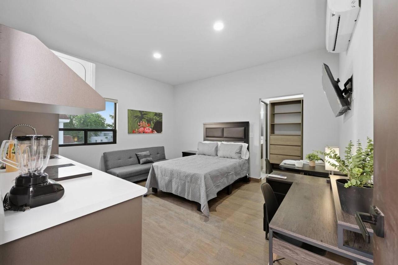 Moderno Loft Cerca del Tec Alberca + parrilla - B&B Monterrey