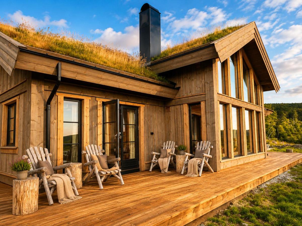 Beautifully styled mountain lodge with high standards, 10 minutes from Geilo - B&B Geilo