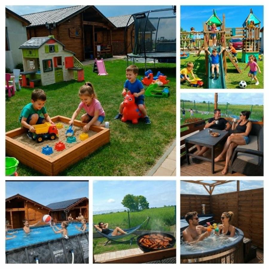 Familijny Zakątek domki letniskowe Gąski - Chambres d'hôtes Gąski