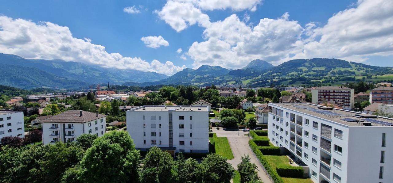 La vue Appartement Gruyère - Chambres d'hôtes Bulle