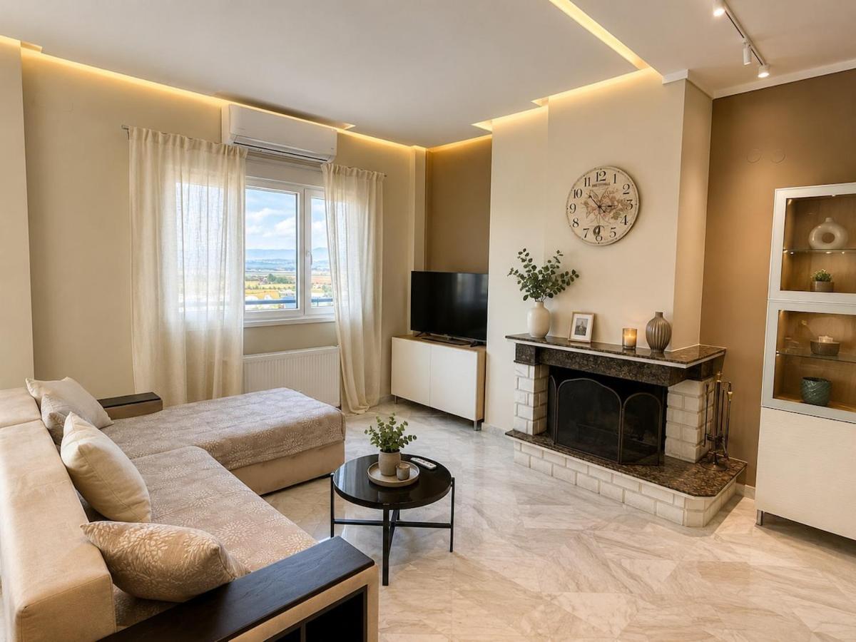 Ostria Sea View Maisonette # 5 Separate Bedrooms - Chambres d'hôtes Peraía