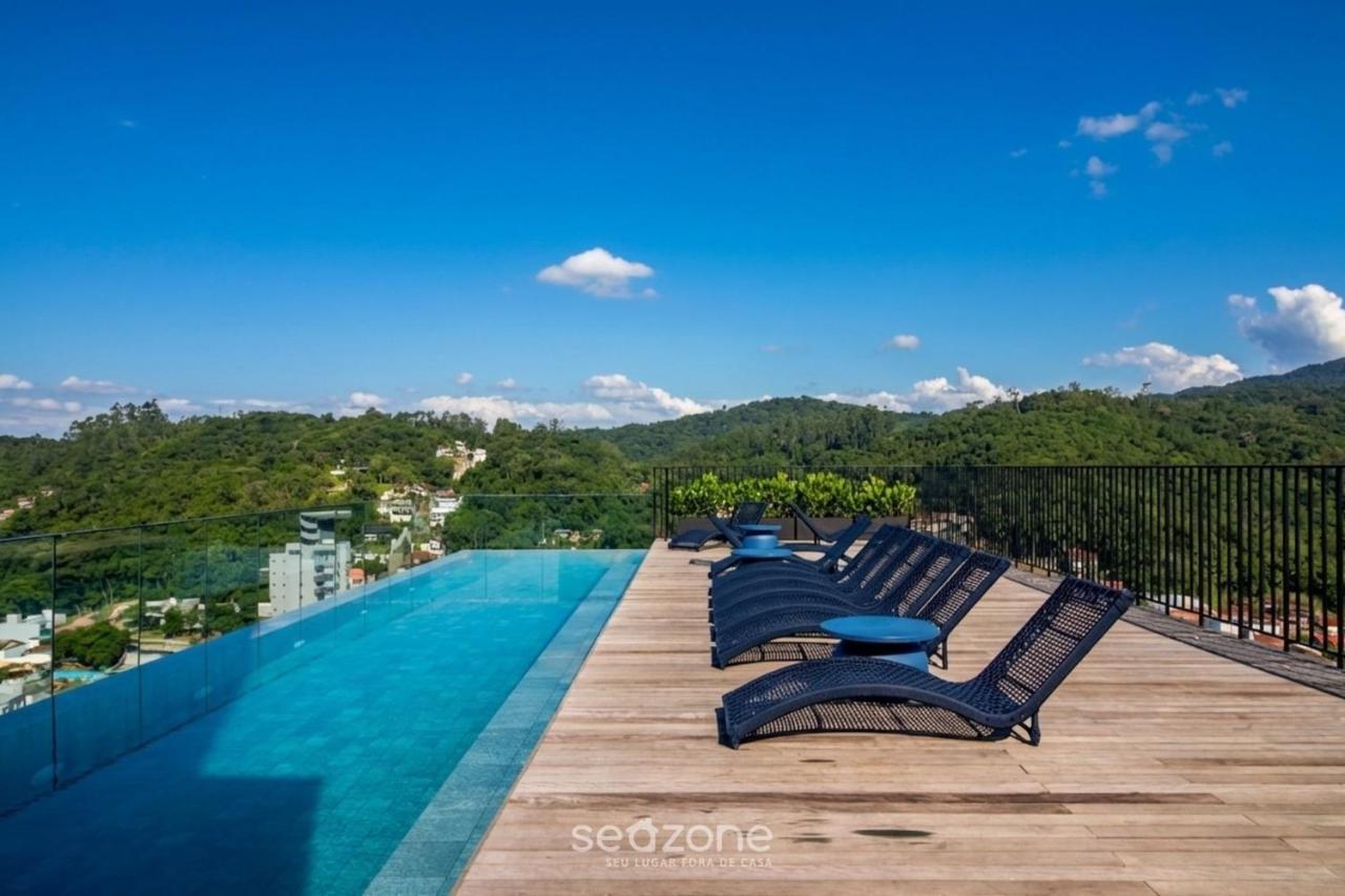 Conforto em Cond. c/ Piscina em Blumenau PIN1912 - Ferienwohnung Blumenau