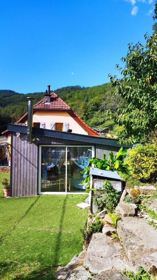 Tiny House cosy, jardin romantique forestier, route du vin, sentiers - B&B Lalaye
