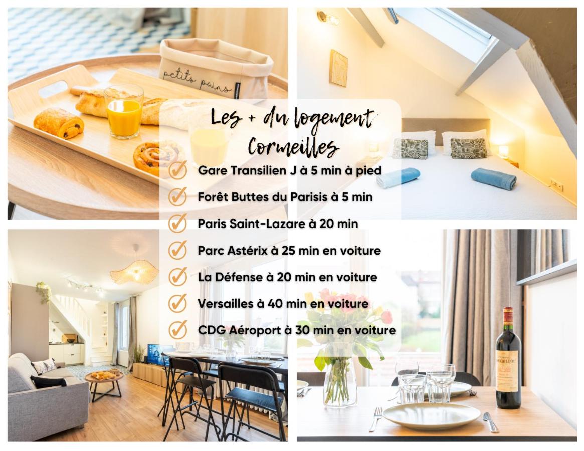 PAR EASY- Grand Duplex- Gare Transilien J à 5 min à pieds - Ferienwohnung Cormeilles-en-Parisis