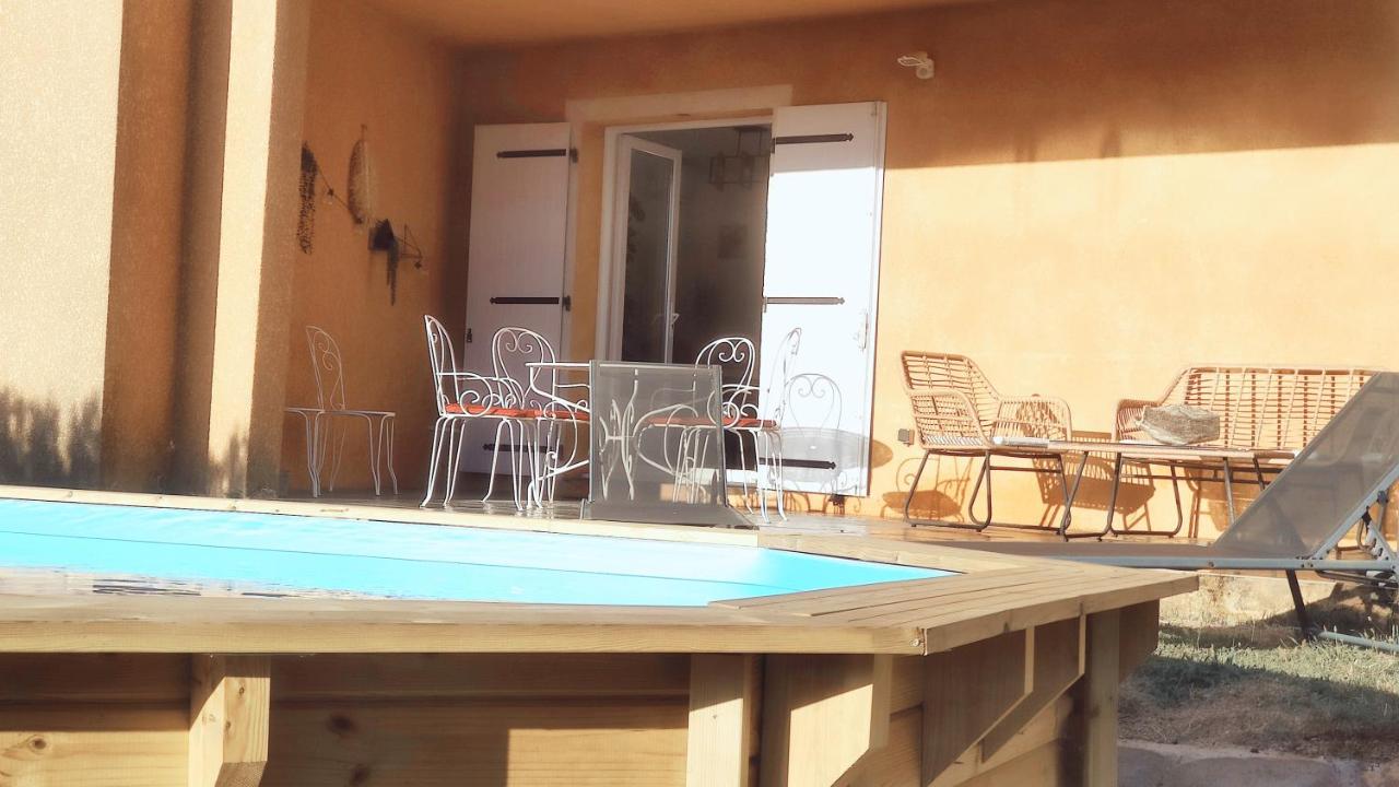 Très joli gîte T3, 55m2 climatisé avec Piscine Privée région Propriano 5 personnes - Chambres d'hôtes Compoli