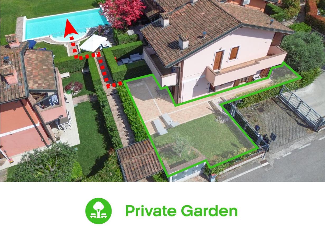 Casa degli Ulivi with 2 Pools & Private Garden - Ferienwohnung Castelnuovo del Garda