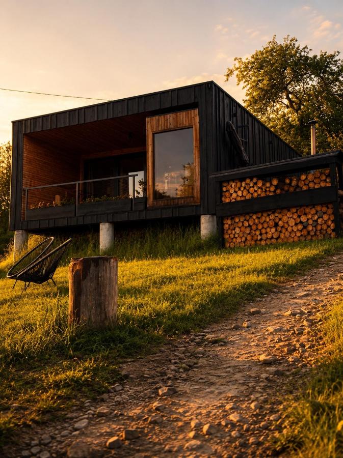 Brown Deer - z Sauną na Tarasie, Jacuzzi i Widokiem na Góry - by Deer Hills Luxury Apartments - Chambres d'hôtes Kocoń