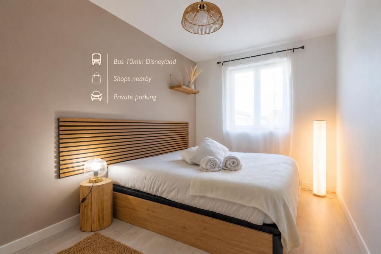 Cocon magique - 10min Disneyland parking privé idéal famille - B&B Coupvray