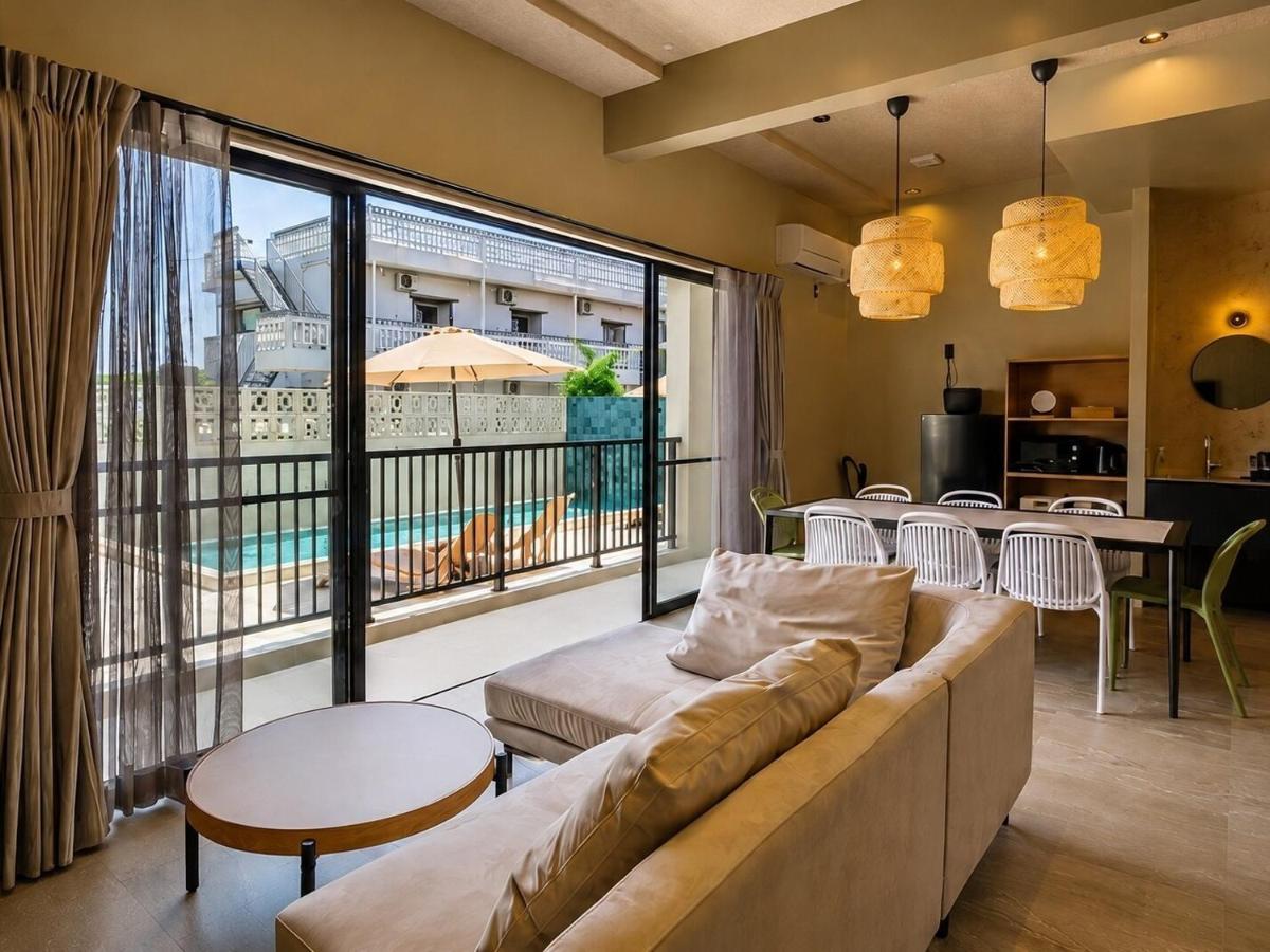 Apartment mit 2 Schlafzimmern und Poolblick