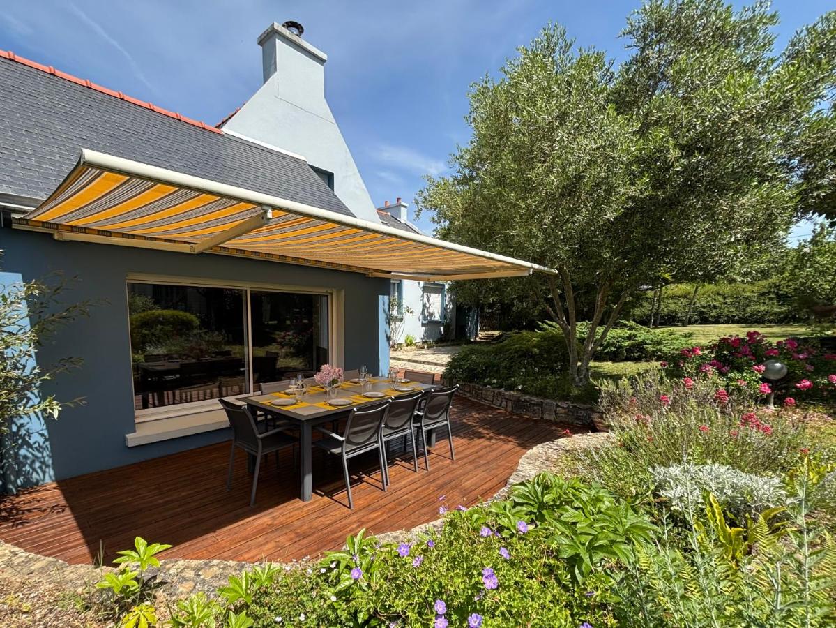 Grande villa pour 10 personnes avec jardin à 3 min de la plage du Porzic - Chambres d'hôtes Crozon