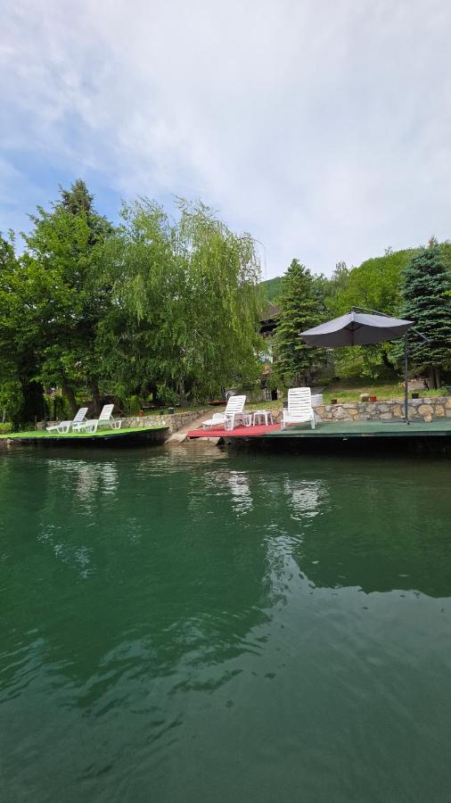 Lakeside cottage with private beach & boat rental - B&B Mali Zvornik