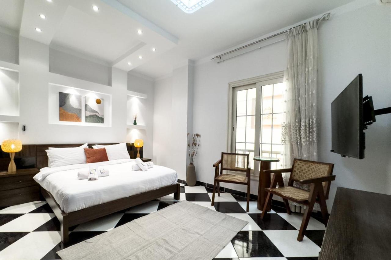 The 2BDR Peridot Apt 15 min to CAI Airport - B&B Il Cairo