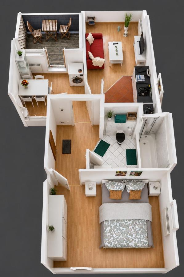Cozy Apartment with Balkony City Center Leipzig - Bed and Breakfast Leipzig