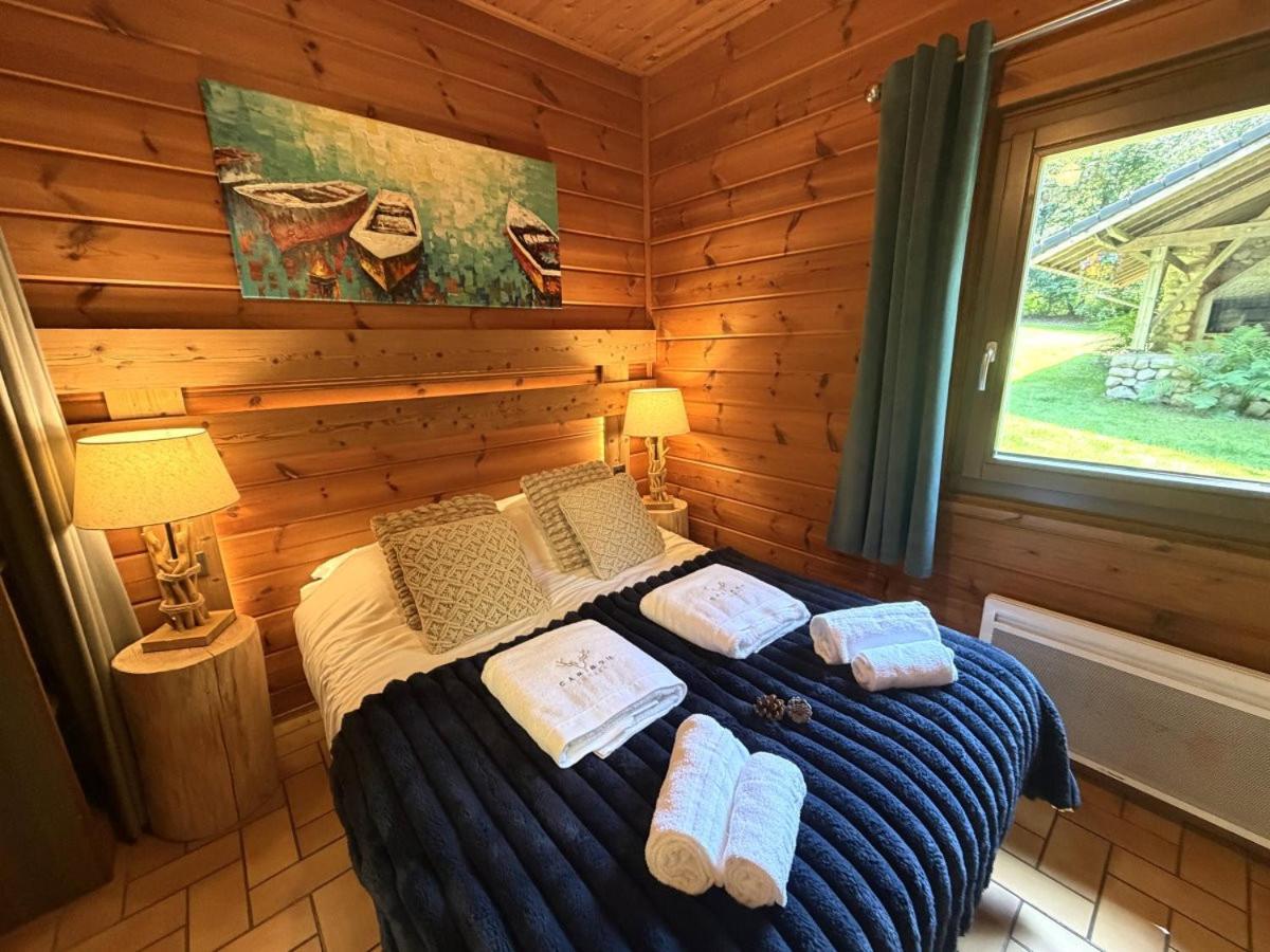 LE FISHING LODGE Chalet en bois avec bain nordique - Chambres d'hôtes La Bresse