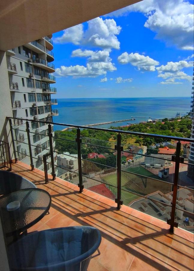 Квартира с террасой sea view/ 44 жемчужина в Аркадии - Chambres d'hôtes Odessa