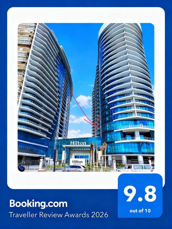 شقة فندقية كبيرة Apartment in the residential tower Hilton maady 5 - Chambres d'hôtes Le Caire