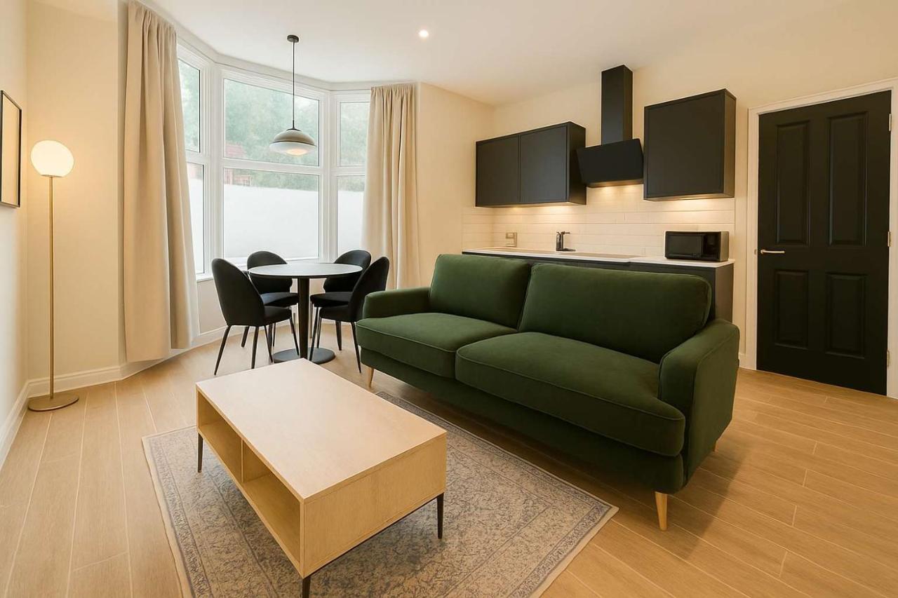 Bright & Cozy 1BR Apartment - Free Parking - B&B Cardiff