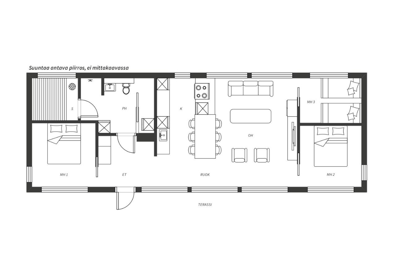 Modern seaside villa - own beach and beach sauna - panoramic windows - B&B Porvoo